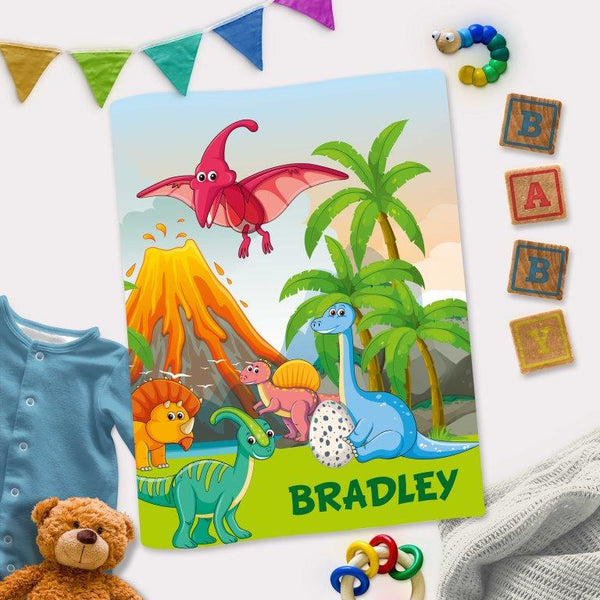 Load image into Gallery viewer, Nursery Dinosaur Theme Cover - Personalized Interactive Activity Book
