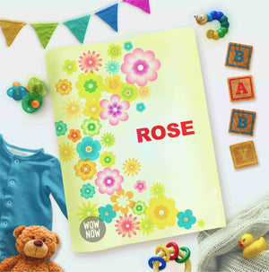 Rainbow Theme - Personalized Interactive Activity Book